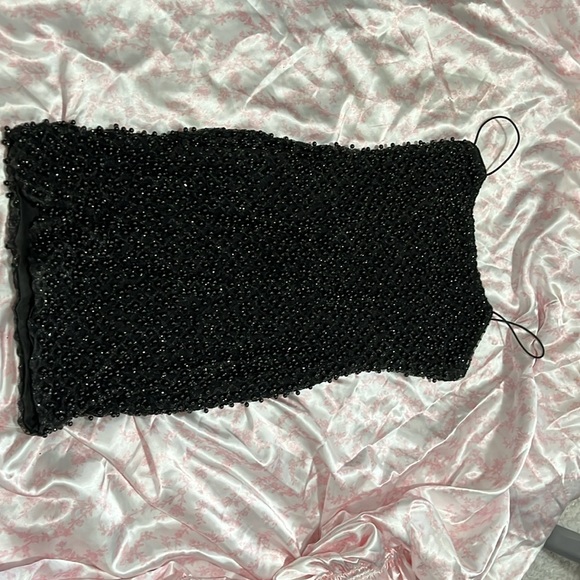 Dresses & Skirts - Black beaded sparkled dress